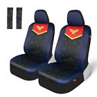 Blue Stars Wonder Woman Car Seat Protectors - Side Airbag Safe