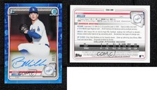 2020 Bowman Draft Chrome Picks Blue Refractor /150 Bobby Miller #CDA-BM Auto