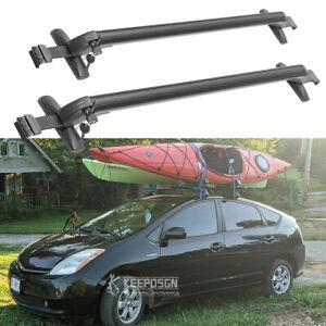 For Toyota Prius 44" Roof Rack Aluminum Cross Bar Luggage Cargo Carrier w/ Lock