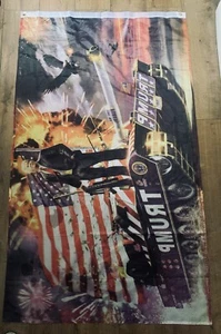 Large donald trump USA Man cave flag Wall Hanging mancaveideas Flag - Picture 1 of 4