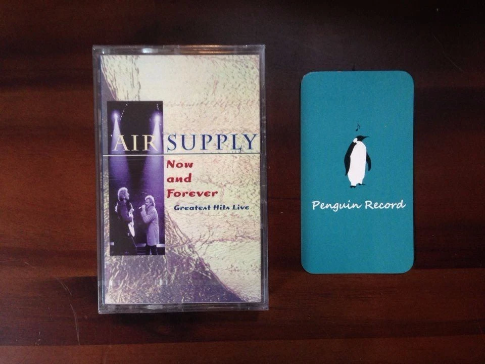 AIR SUPPLY - NOW AND FOREVER: GREATEST HITS LIVE CASSETTE TAPE SEALED - Image 1 of 3