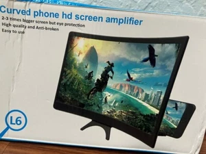 Amplificateur écran téléphone HD incurvé 12 pouces - Photo 1 sur 2