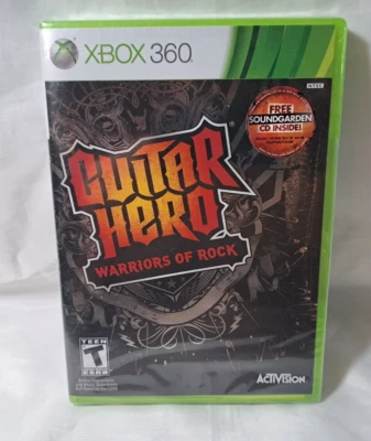 Guitar Hero Warriors of Rock Microsoft Xbox 360 Precintado Casi Nuevo Foto 1 de 4