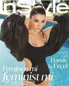 InStyle Turkey July 2024 Hande Erçel / Fast Shipping Worldwide - Picture 1 of 8