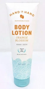 Hand in Hand Orange Blossom Body Lotion Sustainable Nourish Soothe Skin 8oz NEW - Picture 1 of 2