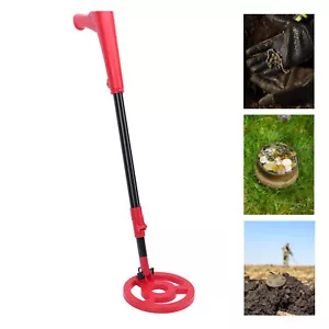 Metal Detector 26-37.4in Adjustable 6in Search Coil LCD Screen Metal Detector - Picture 1 of 12