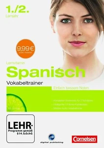 Cornelsen Lernvitamin Spanisch Vokabeltrainer 1./2. Lernjahr Lernsoftware - Bild 1 von 1