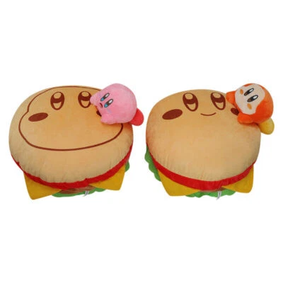 Brinquedos de pelúcia Kirby Super Star 18" hambúrguer Kirby Waddle Dee boneca de pelúcia presentes - Imagem 1 de 4