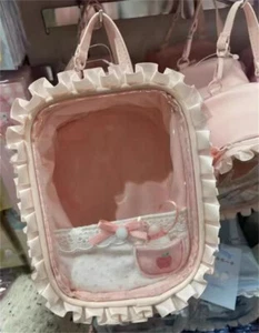 Mujeres japonesas lolita ItaBag niña bolso transparente bolso billetera - Imagen 1 de 10