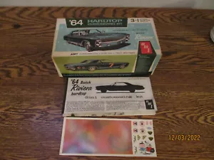AMT 1964 BUICK RIVIERA ANNUAL BOX/INSTRUCTIONS/DECAL ONLY ! 6554 - Picture 1 of 7