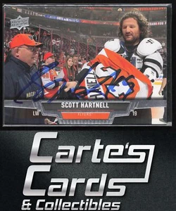 Scott Hartnell 2013-14 Upper Deck #39 Philadelphia Flyers TTM/IP Signed Auto - Picture 1 of 2
