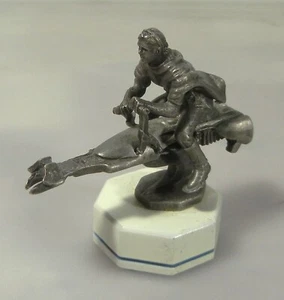 Star Wars Danbury Mint Chess Pewter Princess Leia (Knight) Schachfigur 1995 selten - Bild 1 von 5