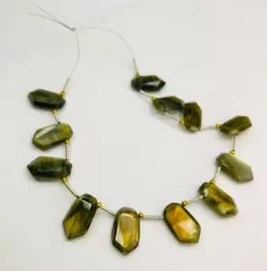 90Ct Natural Labradorite Gemstone Faceted Beads, Good Quality Labradorite Beads. - Picture 1 of 10