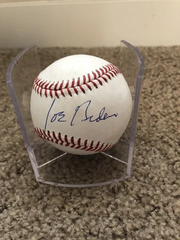 JOE BIDEN Signed COA JSA LOA Autographed  Baseball ROMLB - EXACT PROOF AUTHENTIC Cover