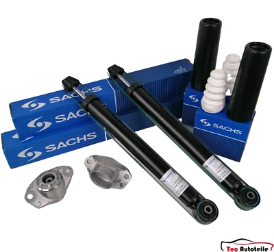 2x Amortiguadores SACHS + Cojinete de culata trasero Audi A3 TT VW Golf IV Bora Skoda Octavia - Imagen 1 de 3