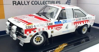 Sun Star 1/18 Scale Diecast 4856 Ford Escort RS1800 #4 3rd 1975 1000 Lakes Rally - Image 1 of 4