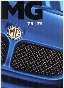 MG ZR & ZS 2002-2004 UK Market Sales Brochure - Picture 1 of 4