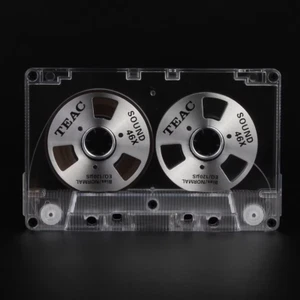Teac SOUND 46X Kołowrotek do bębna Srebrna taśma kasetowa Samodzielnie wykonana wysokiej jakości design - Zdjęcie 1 z 4