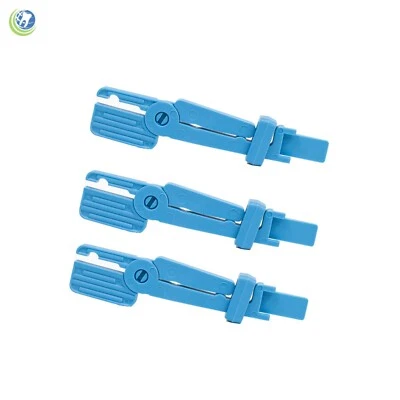 Dental Digital Sensor Holder Clips SE-SNAP-2P X-Ray Set of 3 - Blue Color - Image 1 of 4
