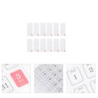  60 Pcs Daily Stickers Planner Mini Scrapbook Numbers Hand Account
