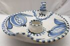 Lapid Israel Hand Made Pottery Candle Lamp By Delek Oil Gas Company