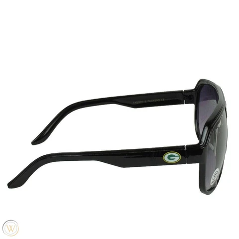 GREEN BAY PACKERS TURBO WRAP STYLE SUNGLASSES UV400 AND W/FREE POUCH/BAG NEW Cover