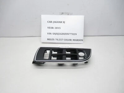 2010-2015 JAGUAR XJ Front Left Door Switch Bezel Trim AW93-240A40-A OEM - Image 1 of 4