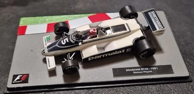 1/43 Brabham BT49 1981 - Nelson Piquet F1 Collection +pilota decorato - Immagine 1 di 4