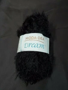 New Black Moda Dea Dream Yarn 1.76 oz, 50g, 93 Yard Nylon/Acrylic - Picture 1 of 2