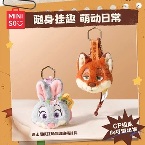 MINISO Disney Zootopia Judy Nick Plüsch Anhänger Spielzeug Geschenk - Bild 1 von 13