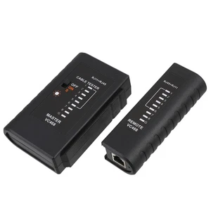 Ethernet Cable Tester Rj45 Cable Tester Network Cable Tester Continuity Tester - Afbeelding 1 van 12