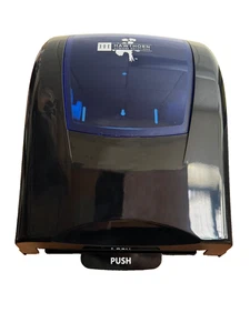 (2er-Pack) Dosier Dynamics manueller Druckbügel Papierhandtuchrollenspender (schwarz) - Bild 1 von 4