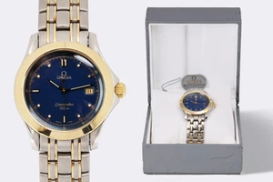 Omega Seamaster 120m 196.1501 Stainless Steel & 18k Yellow Gold 36mm Watch - Picture 1 of 9