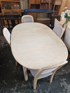 G-plan dining table and 4 chairs - Picture 1 of 12
