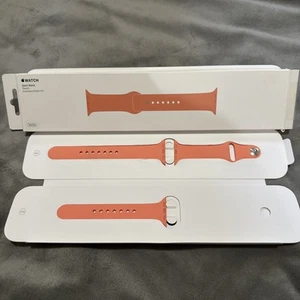 WYCOFANY 38mm, 40mm, 41mm APPLE WATCH BRZOSKWINIOWY PASEK SPORTOWY - Zdjęcie 1 z 3