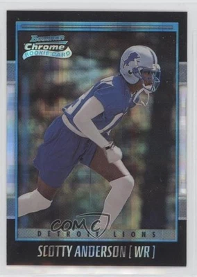 2001 Bowman Chrome Rookie Refractor X-Fractor Scotty Anderson #149 Rookie RC - Image 1 of 2