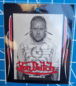 Von Dutch Originals Kleideranhänger Aufkleber - Vintage - Bild 1 von 3