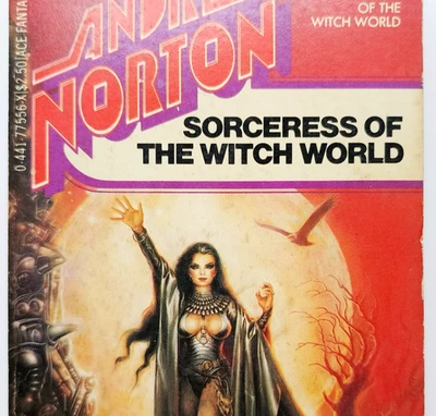 1983 Sorceress of the Witch World Andre Norton #6 Ace PB Fantasy 4th Print E52 - Imagem 1 de 4