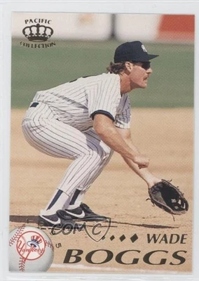 1995 Pacific Crown Collection Wade Boggs #293 HOF - Image 1 of 2