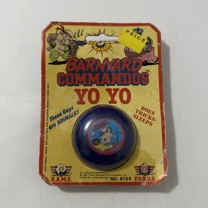 Vintage Barnyard Commandos Yo-yo 1990 Sammlerstück Yoyo Spielzeug Selten Neu - Bild 1 von 13