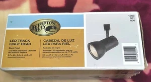 Hampton Bay WarmWhite (2700K) Lot of 3 Dimmable LED Track Light Head 1000001 030 - Picture 1 of 5