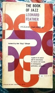The book of jazz Leonard Feather 1960 (Meridian Books) Paperback - Picture 1 of 6
