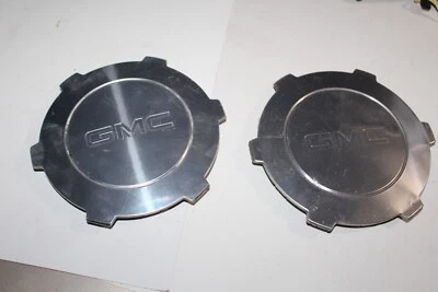 2004-2007 GMC YUKON SIERRA 1500 OEM WHEEL CENTER HUB CAP PART 9594521 PAIR 2 - Image 1 of 4