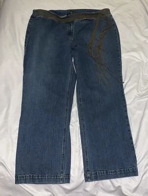 Jeans azul Venezia tamanho 26 - Imagem 1 de 4