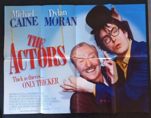 THE ACTORS - UK QUAD (30"x 40") ORIGINAL CINEMA POSTER MICHAEL CAINE - Picture 1 of 6