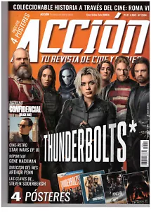 ACCION MAGAZINE: THUNDERBOLDS / FLORENCE PUGH / DIEGO LUNA / PEDRO PASCAL - Picture 1 of 2