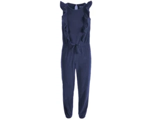 Epic Threads Girls Ruffled Velour Jumpsuit - Picture 1 of 3