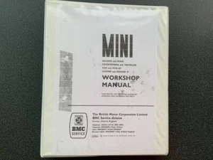 BMC AUSTIN & MORRIS MINI (inc. COOPER & S) WORKSHOP MANUAL 1969 (AKD4935) - Picture 1 of 4