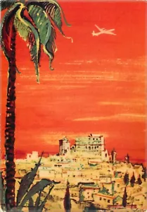 SAS SCANDINAVIAN AIRLINES SYSTEM TOLEDO SPAIN VINTAGE POSTCARD VIEW - Picture 1 of 2