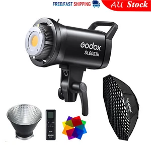 Godox SL60IIBi Bi-color Studio LED Video Light + 95cm Octagon Grid Softbox - Picture 1 of 15